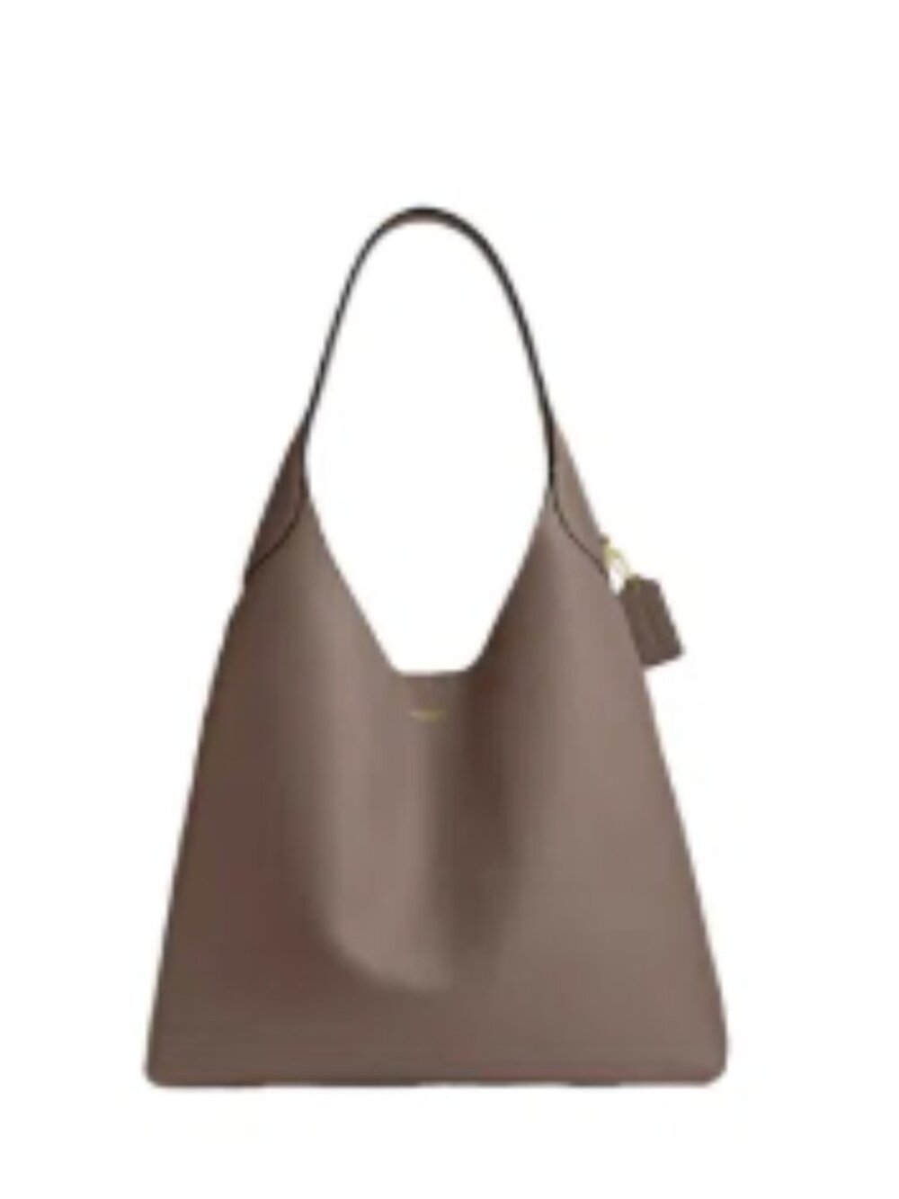 NWT Coach Brooklyn Shoulder Bag 39 Dark Stone Leather - Picture 3 of 8